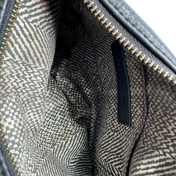 Rebecca Minkoff Black Leather Crossbody Partial Chain Link Shoulder Strap - Picture 15 of 16